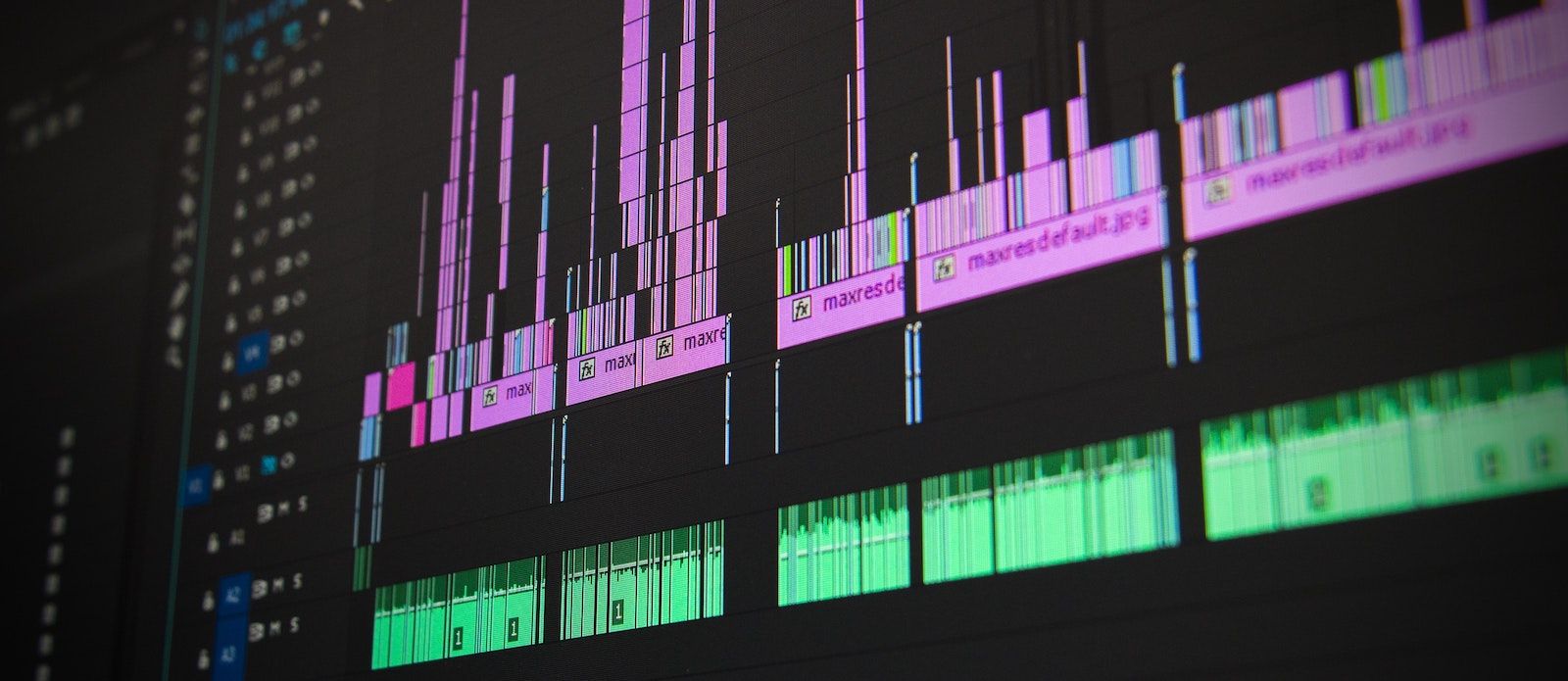 Picture of a Video Editing Program - Inbound Content Marketing Strategy for Higher Education